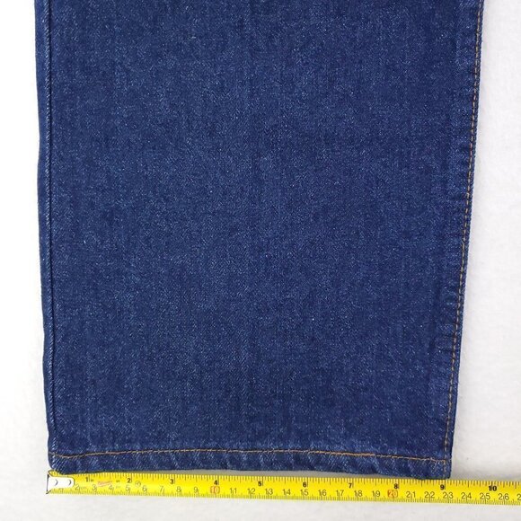 Levi's 517 Orange Tab Jeans Bootcut Vintage USA Dark Wash Denim Men's 38x34 NWOT - Picture 8 of 12